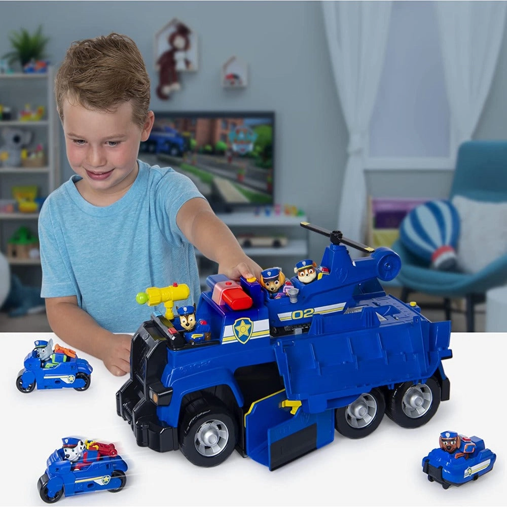 Paw Patrol Chase’s 5-in-1 Ultimate Police Cruiser with Lights and Sounds