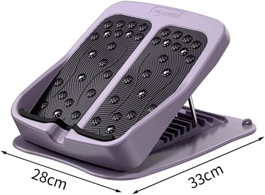 Pedal Exerciser Adjustable Foot Inclined Stretching Tension Plate Folding Standing Board Muscle Calf Relaxing Massage Pedal Fitness Equipment Foot Pedal Exerciser (Size : Green)