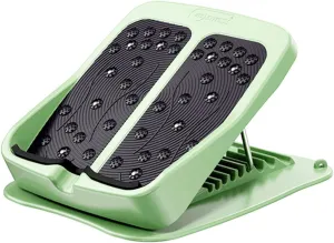 Pedal Exerciser Adjustable Foot Inclined Stretching Tension Plate Folding Standing Board Muscle Calf Relaxing Massage Pedal Fitness Equipment Foot Pedal Exerciser (Size : Green)