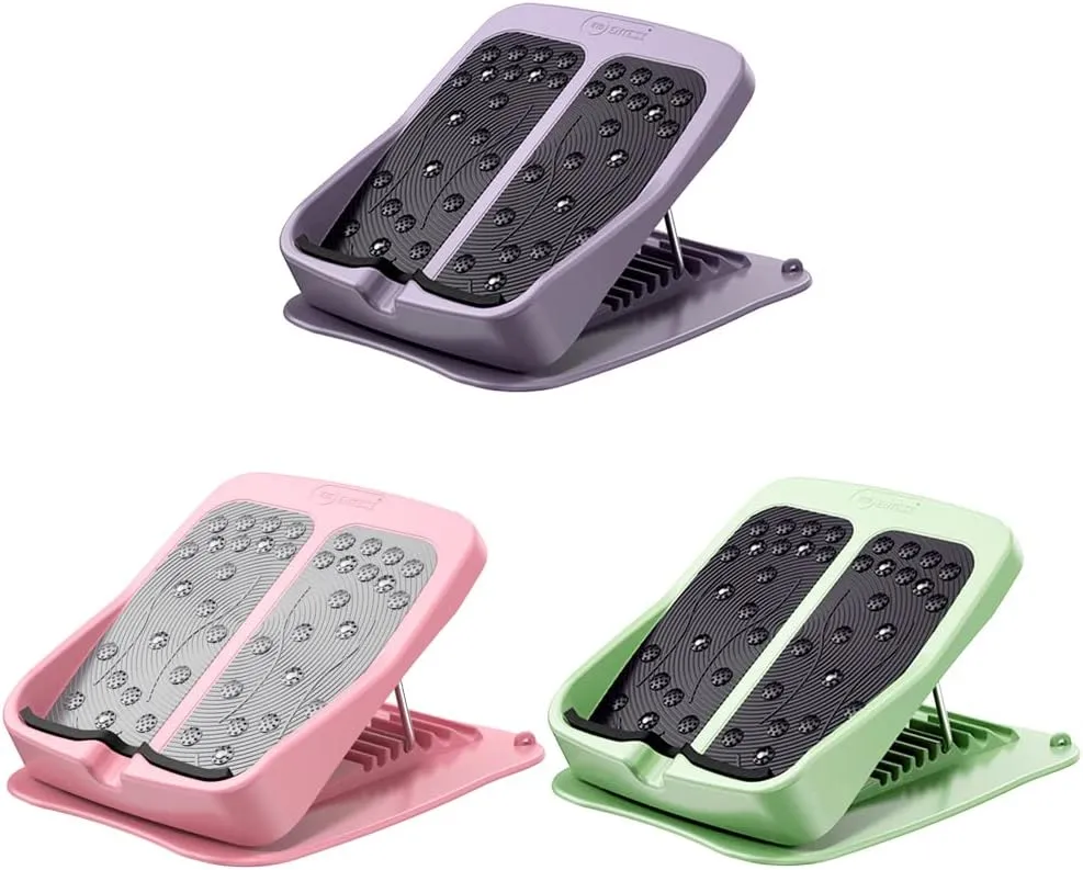 Pedal Exerciser Adjustable Foot Inclined Stretching Tension Plate Folding Standing Board Muscle Calf Relaxing Massage Pedal Fitness Equipment Foot Pedal Exerciser (Size : Green)