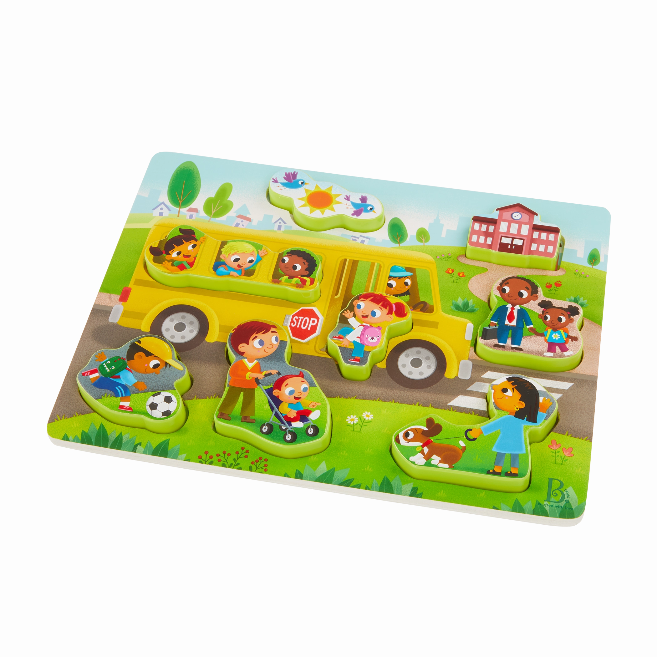 Peek & Explore - School Bus