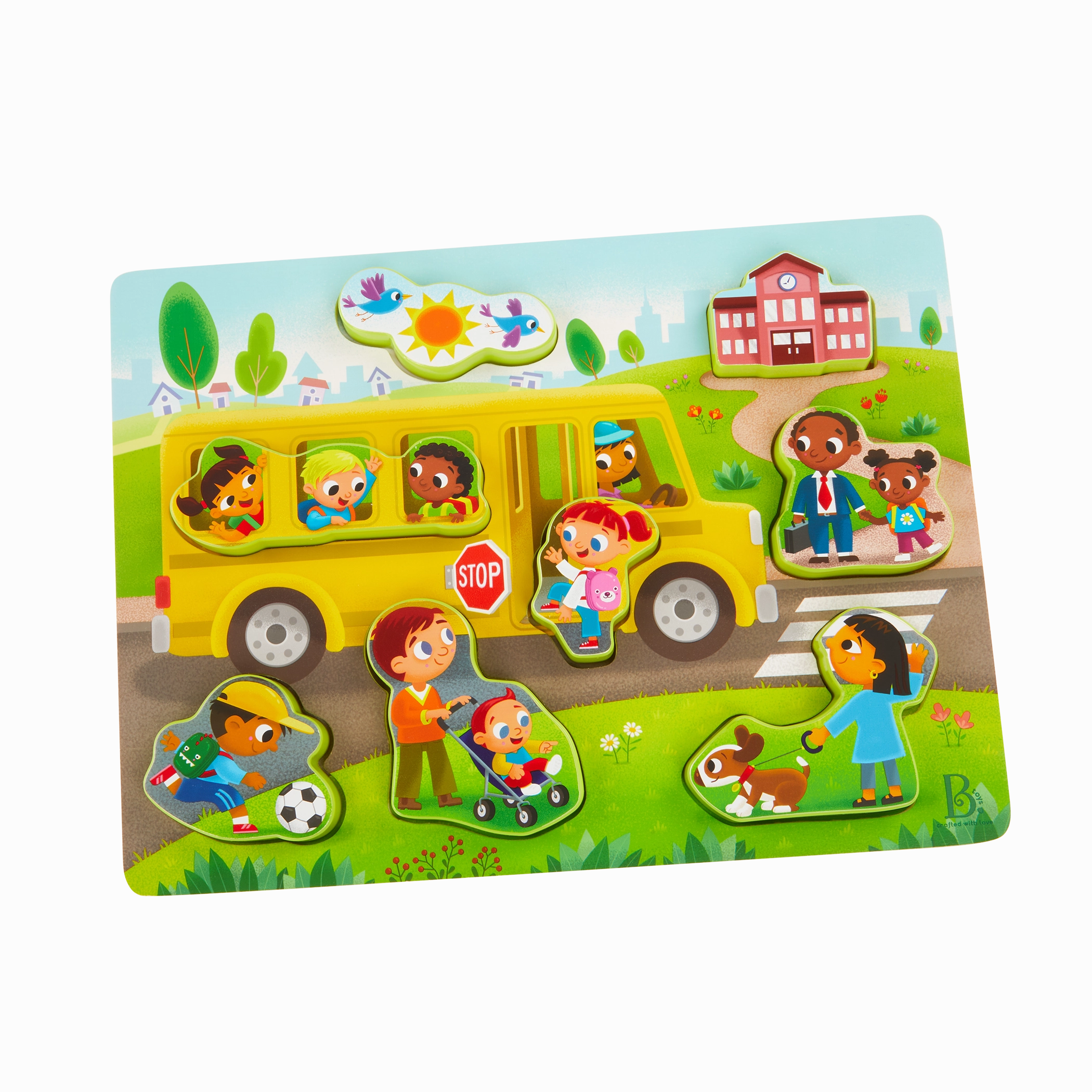 Peek & Explore - School Bus