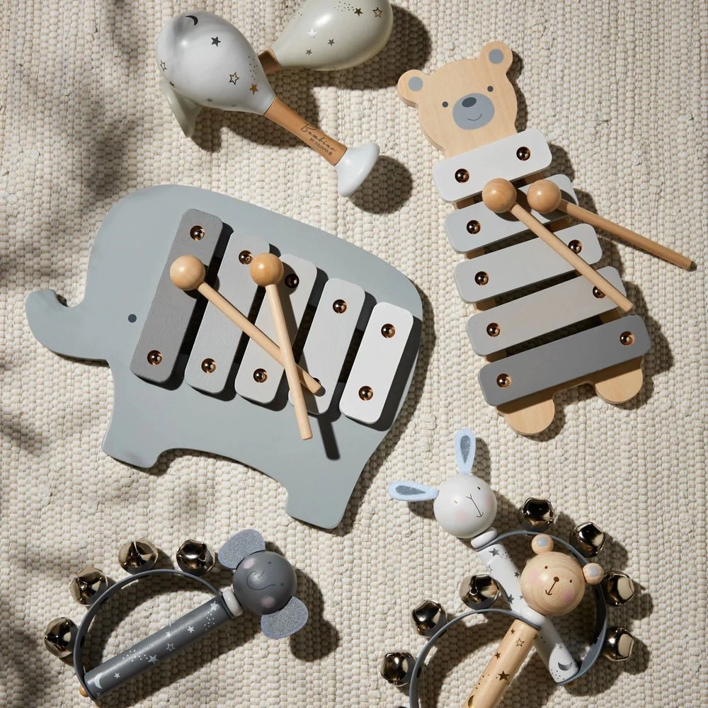 Personalised Teddy Wooden Xylophone
