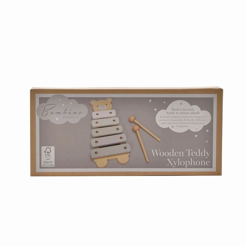 Personalised Teddy Wooden Xylophone