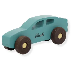 Personalized Wooden Car Toy First Birthday Present Keepsake Sensory Toys For Toddlers Personalized Gift For Kids Collect Name Cars