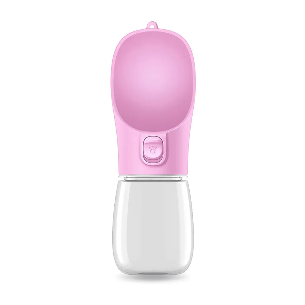 Pet Water Bottle plus Feeder Bowl Portable