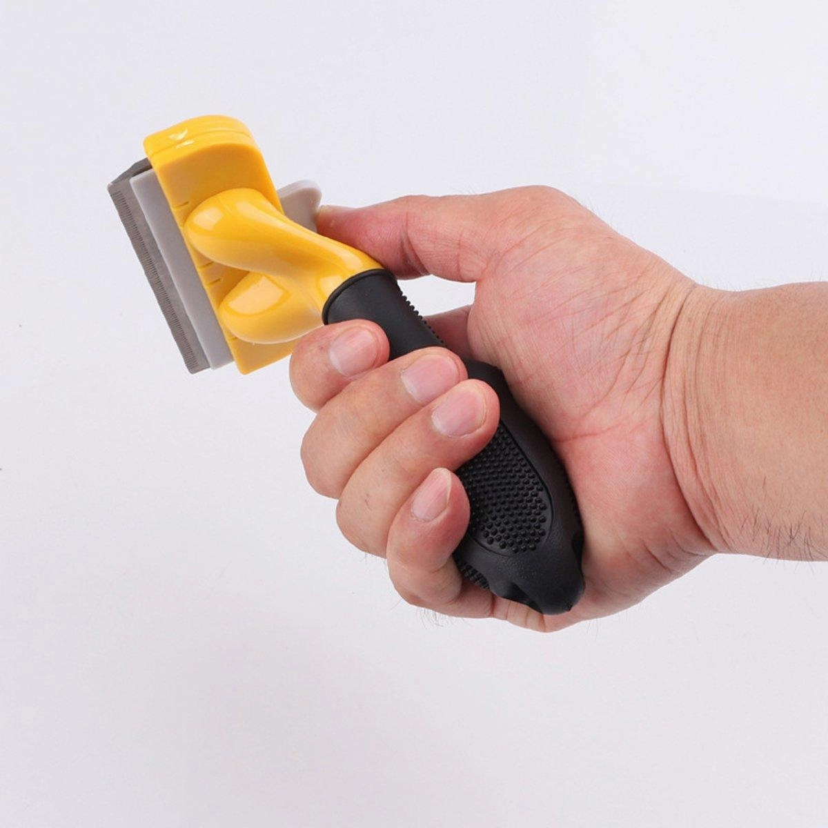 Pet Hair Removal Brush Deshedding Tool for Cats Dogs Grooming Comb Fur Remover