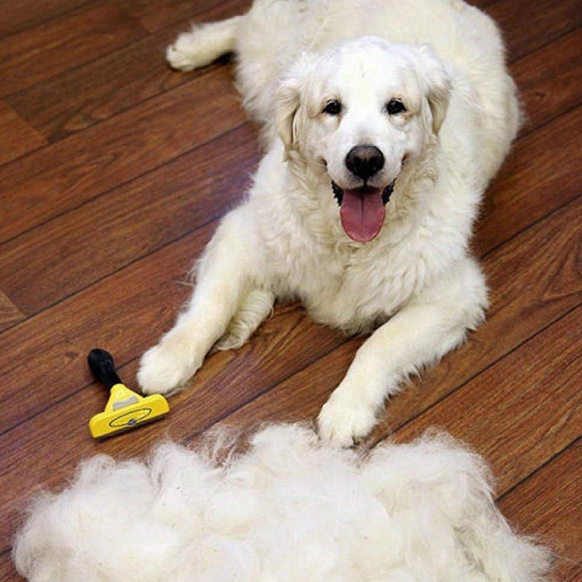 Pet Hair Removal Brush Deshedding Tool for Cats Dogs Grooming Comb Fur Remover