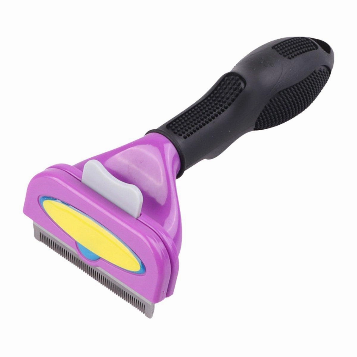 Pet Hair Removal Brush Deshedding Tool for Cats Dogs Grooming Comb Fur Remover