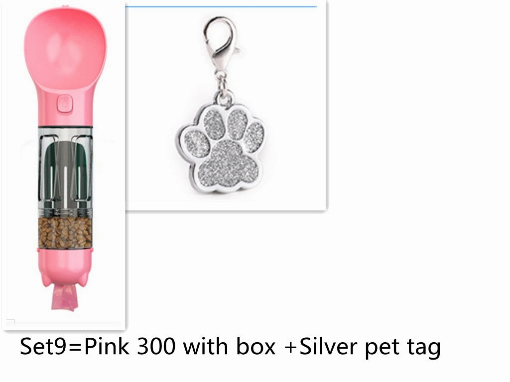 Pet multifunctional water cup Going with the dog
