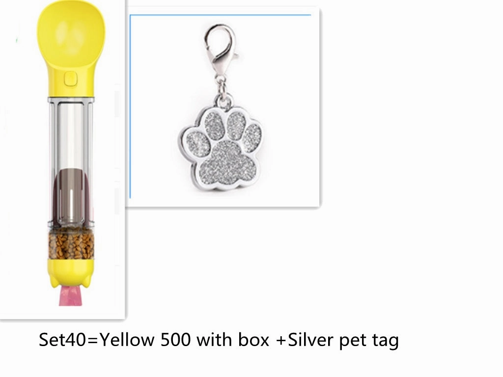 Pet multifunctional water cup Going with the dog