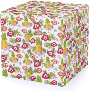 Pineapple Flowers Funny 3x3x3 Cube Smooth Lightweight Puzzle for Adult Graphic Printing Travel