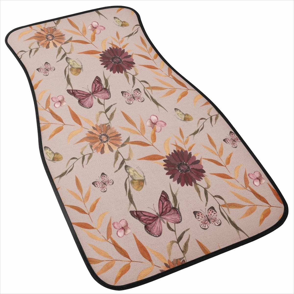 Pink Butterflies Car Floor Mats