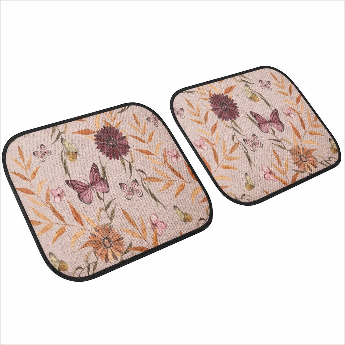 Pink Butterflies Car Floor Mats