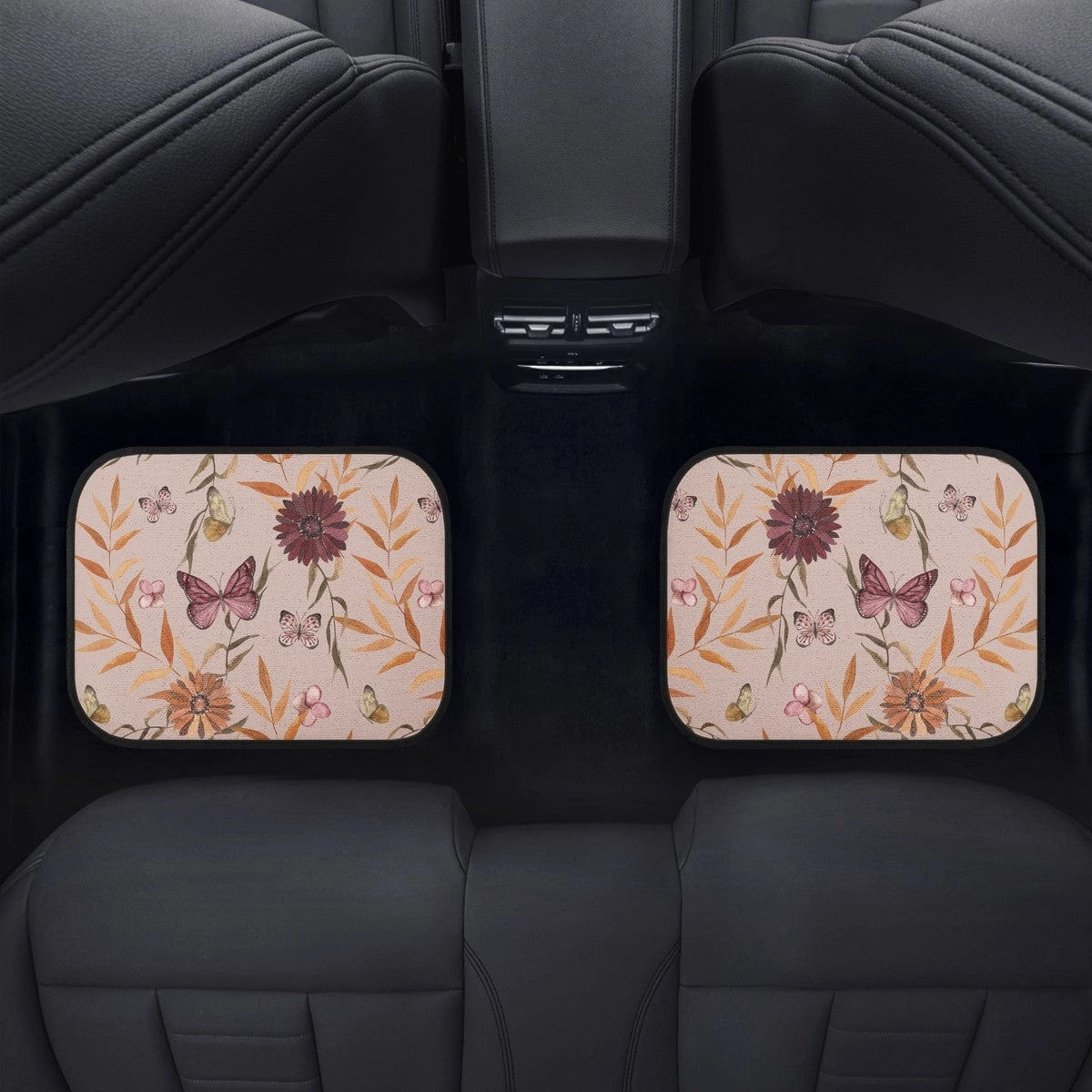 Pink Butterflies Car Floor Mats