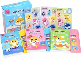 Pinkfong Baby Shark Healthy Habits Sound Books Boxed Set l Potty Time, Brush Your Teeth, Bath Time l Interactive Learning Books for Baby and Toddler 1-3, Learning and Education Toys, Baby Shark Gifts