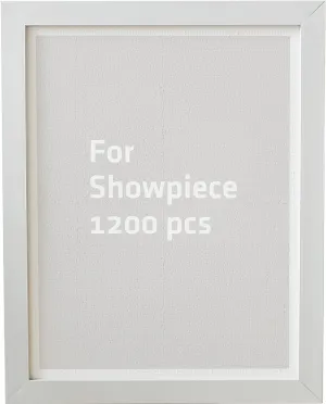 Pintoo Jigsaw Puzzle Frame Tailor-made 1200 Pieces Puzzle ONLY - Cool Gray - Effortless & Toolless Assembly NO Glue Required [W1064]