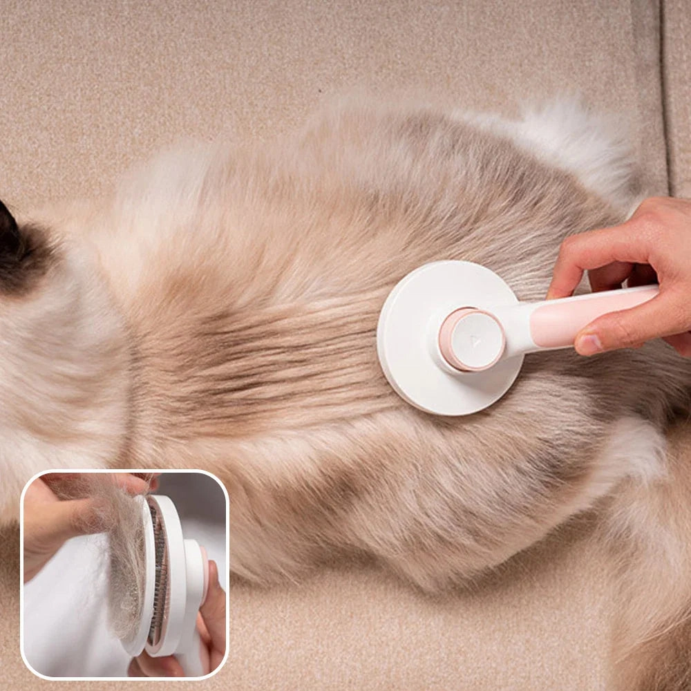 Plastic Cleaning and Beauty Products Cat Hair Cleaner Pet Comb Self Cleaning Brush Pet Accessories