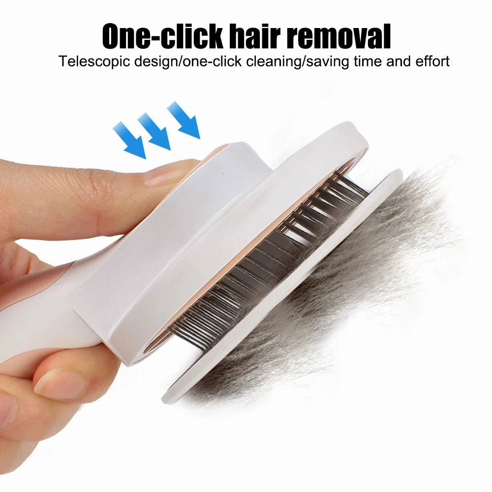 Plastic Cleaning and Beauty Products Cat Hair Cleaner Pet Comb Self Cleaning Brush Pet Accessories