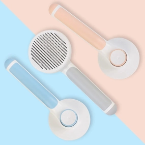 Plastic Cleaning and Beauty Products Cat Hair Cleaner Pet Comb Self Cleaning Brush Pet Accessories