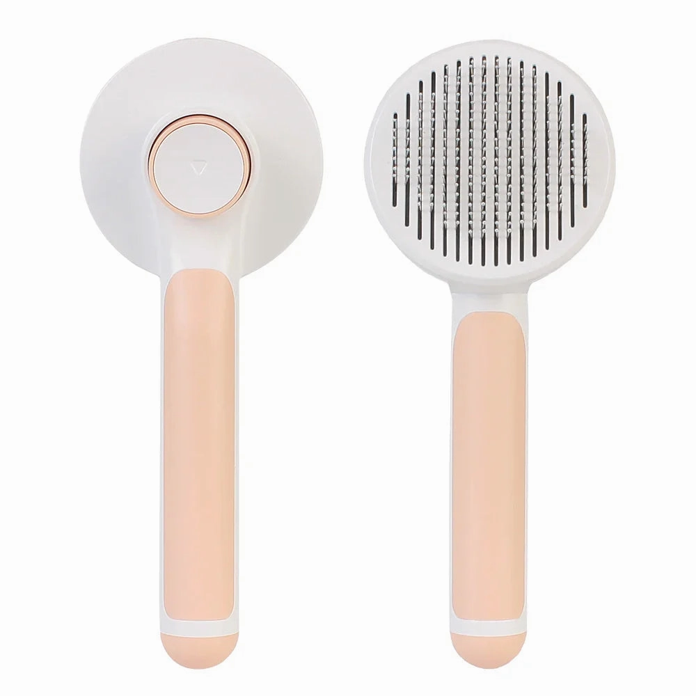 Plastic Cleaning and Beauty Products Cat Hair Cleaner Pet Comb Self Cleaning Brush Pet Accessories