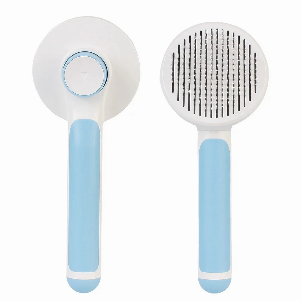 Plastic Cleaning and Beauty Products Cat Hair Cleaner Pet Comb Self Cleaning Brush Pet Accessories