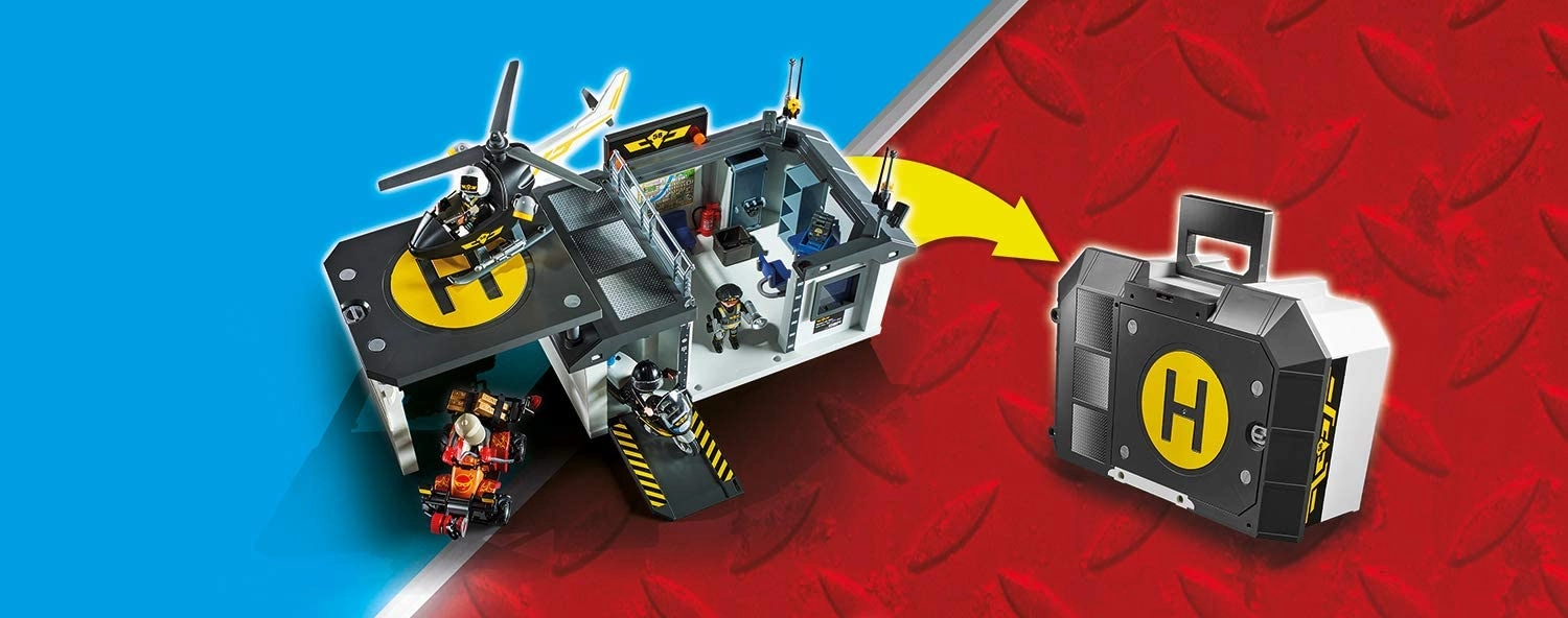 Playmobil 70338 Take Along Tactical Unit Headquarter