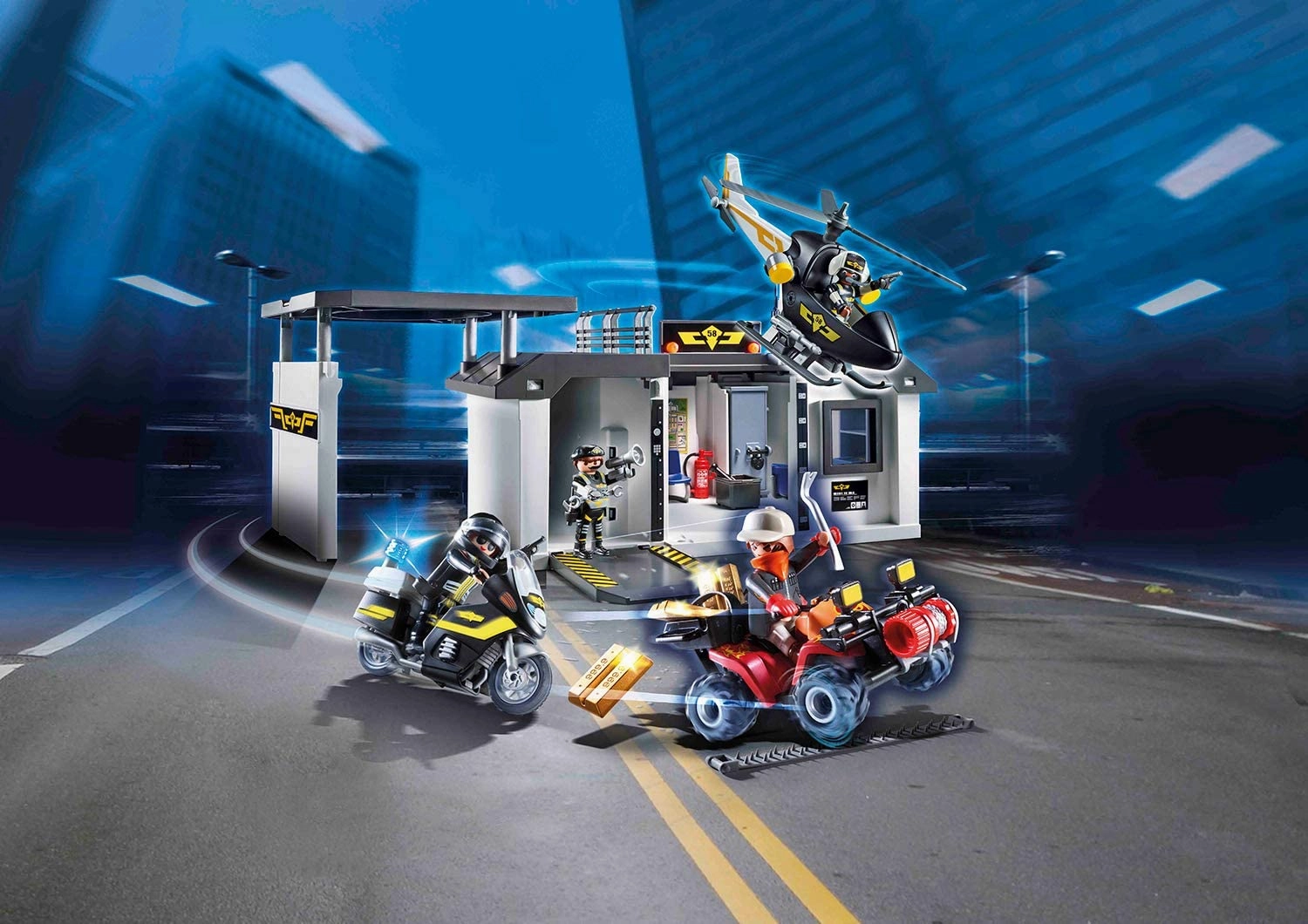 Playmobil 70338 Take Along Tactical Unit Headquarter