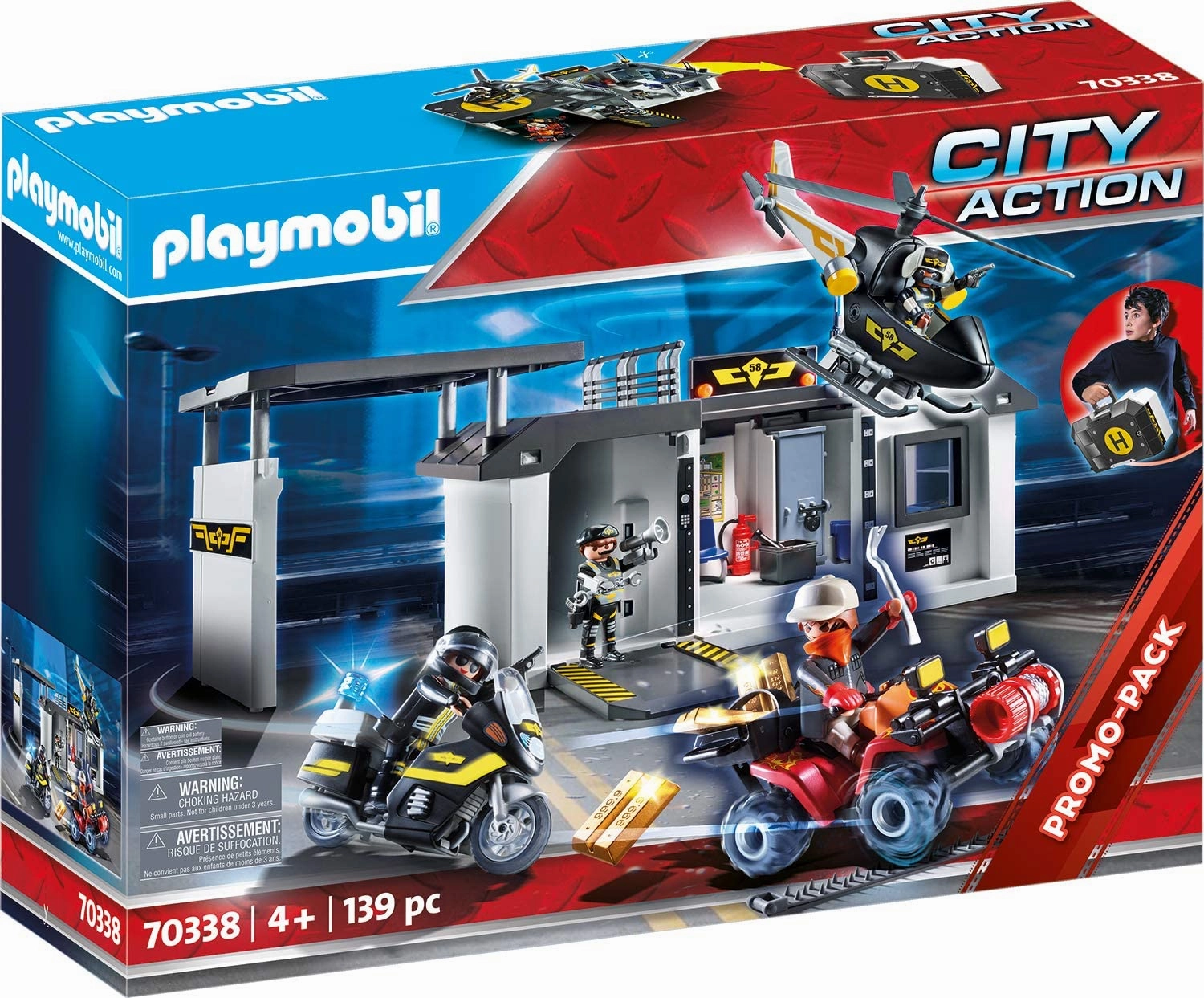 Playmobil 70338 Take Along Tactical Unit Headquarter