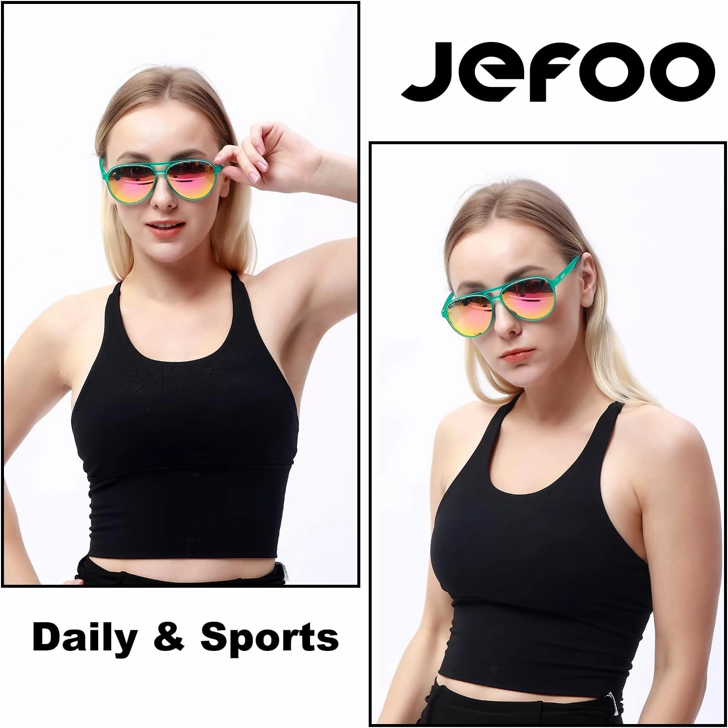 Polarized Aviator Sunglasses for Women Men Retro Trendy Sports Sunglasses for Outdoor UV400 Protection
