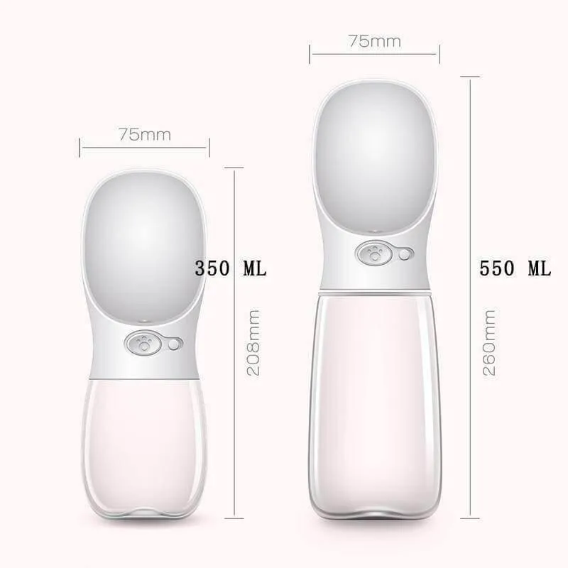 Portable Dog Water Bottle - Travel Pet Dispenser for Pets
