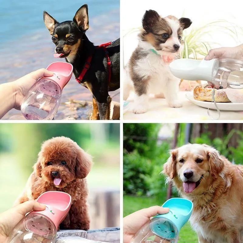 Portable Dog Water Bottle - Travel Pet Dispenser for Pets