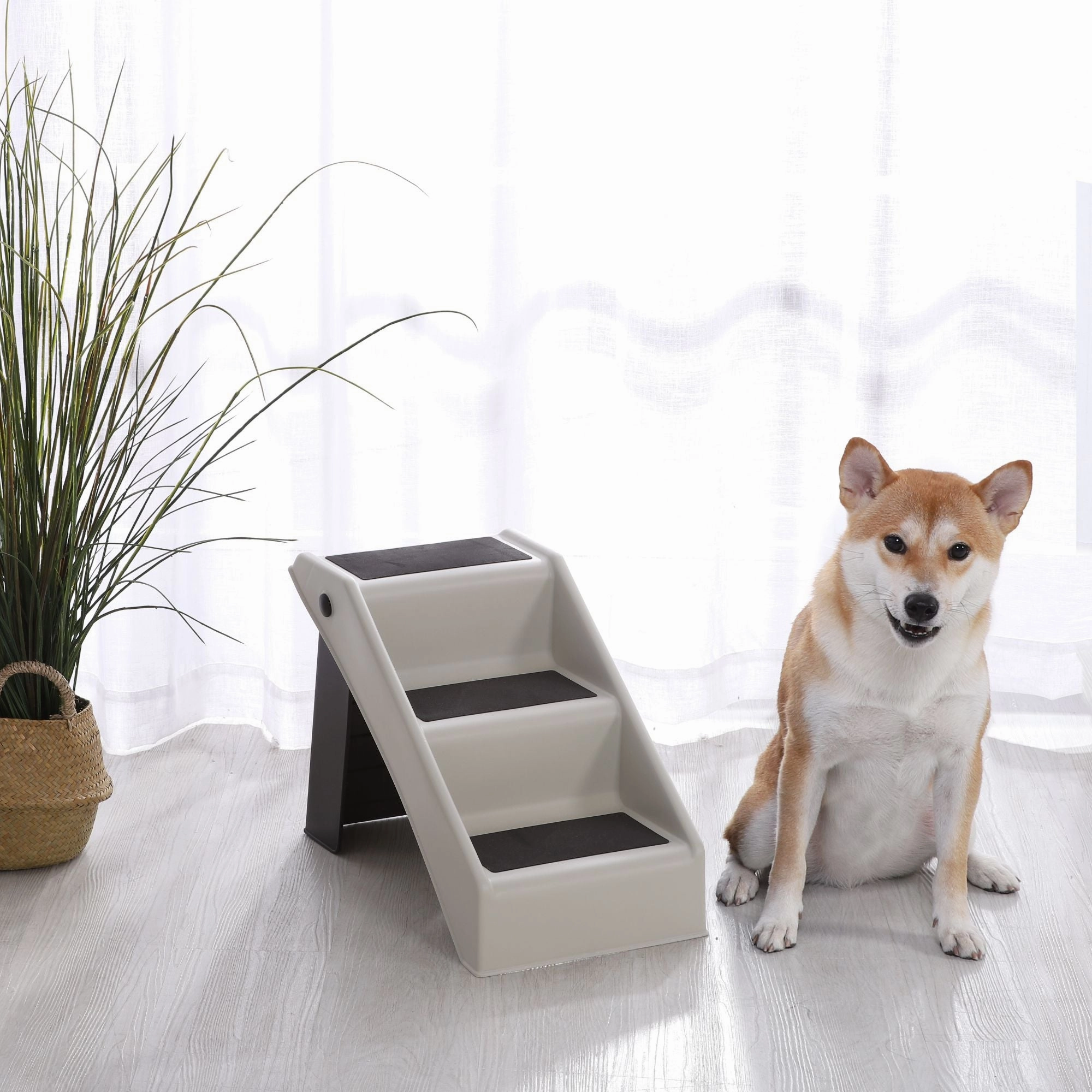 Portable 3-Step Pet Stairs