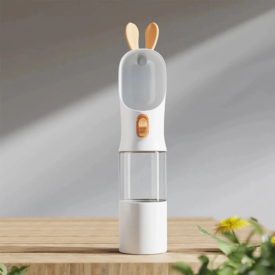 Portable 400ml Cat & Dog Outdoor Drinking Bottle
