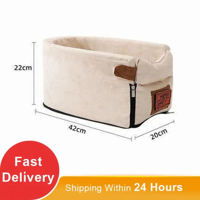 Portable Cat Dog Bed Travel Protector