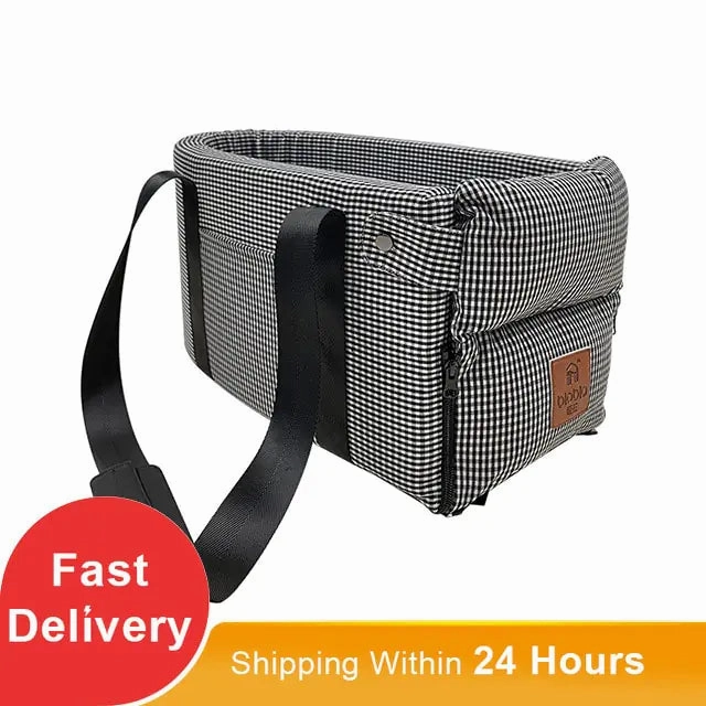 Portable Cat Dog Bed Travel Protector