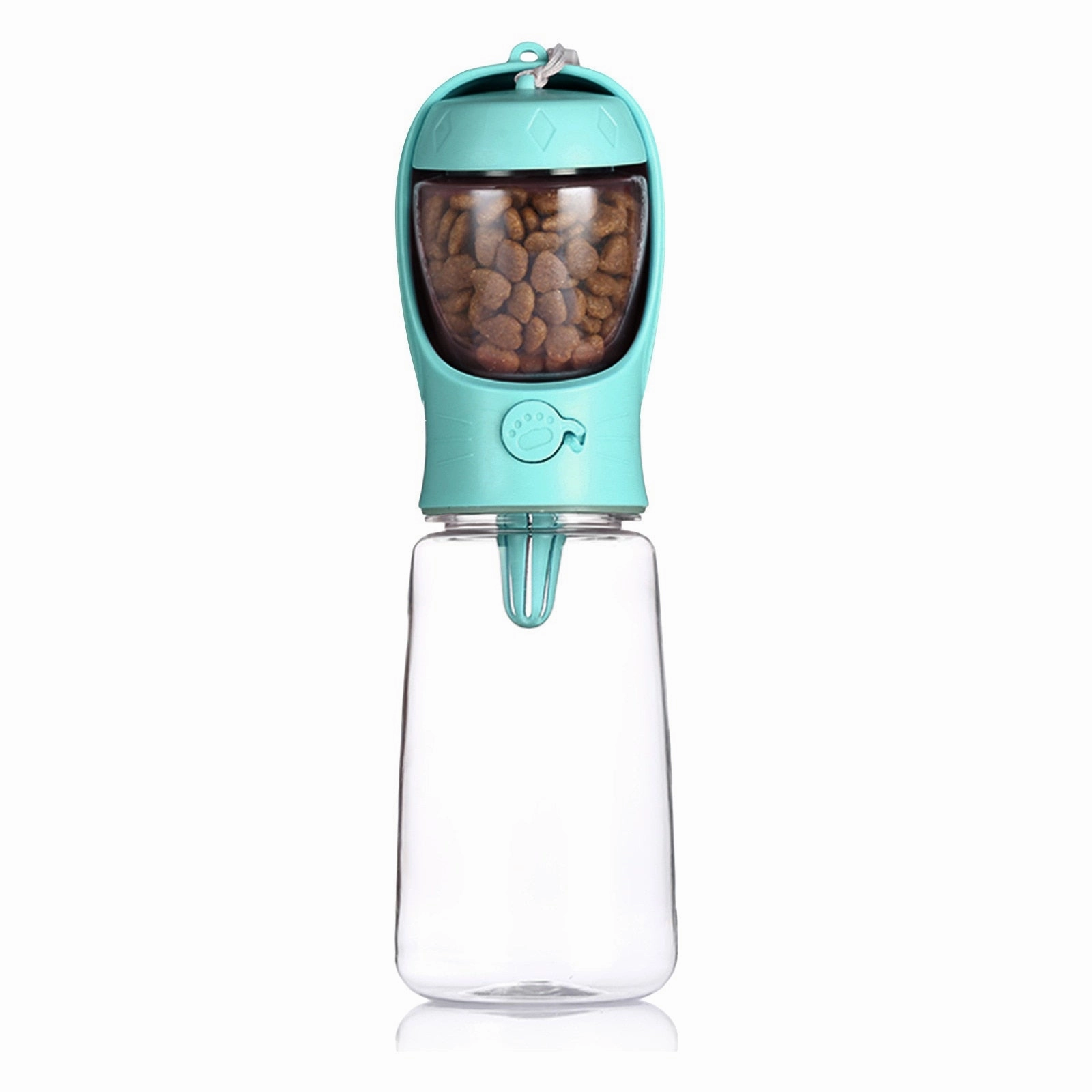 Portable Dog Water Bottle with Storage Food