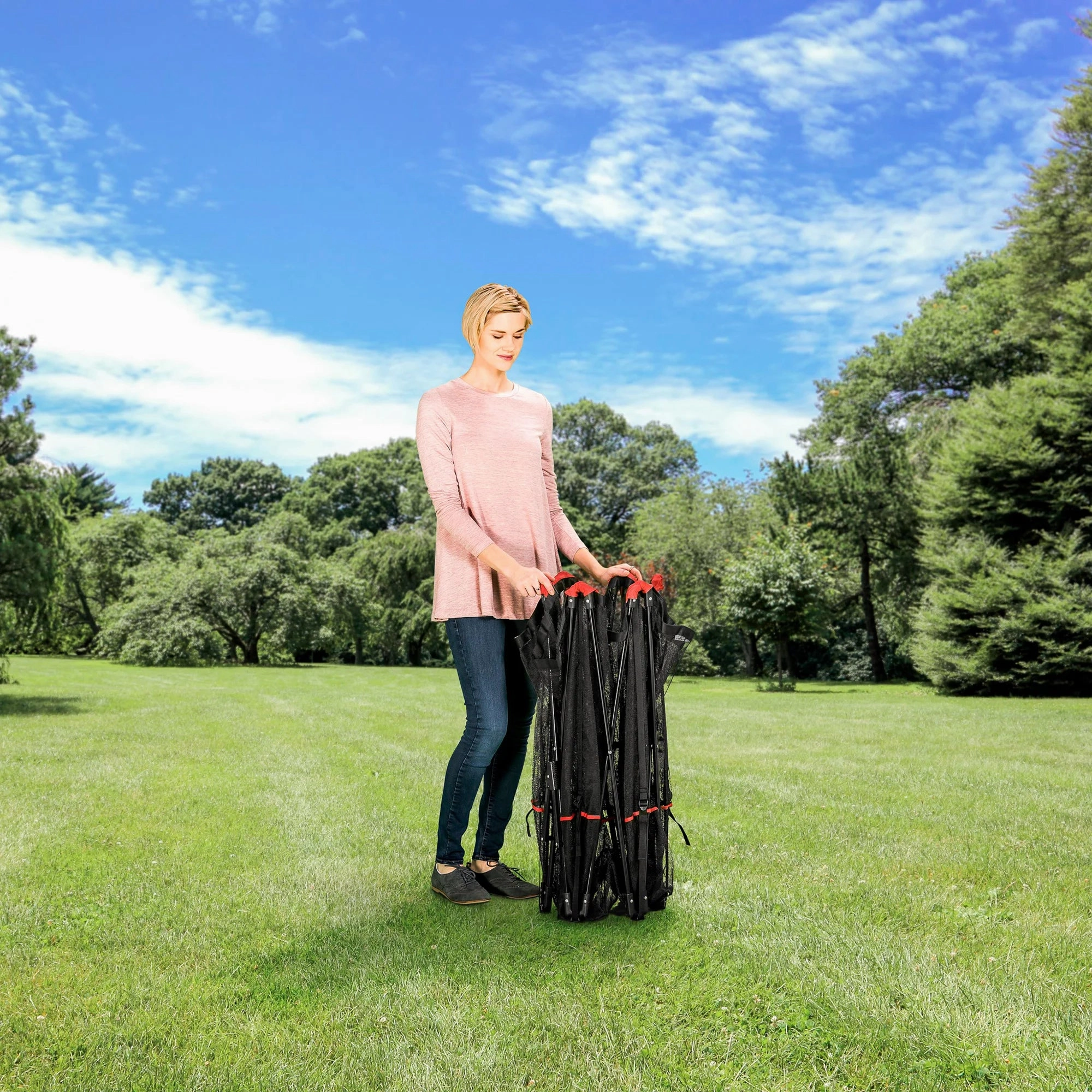 Portable Pet Pen with Canopy