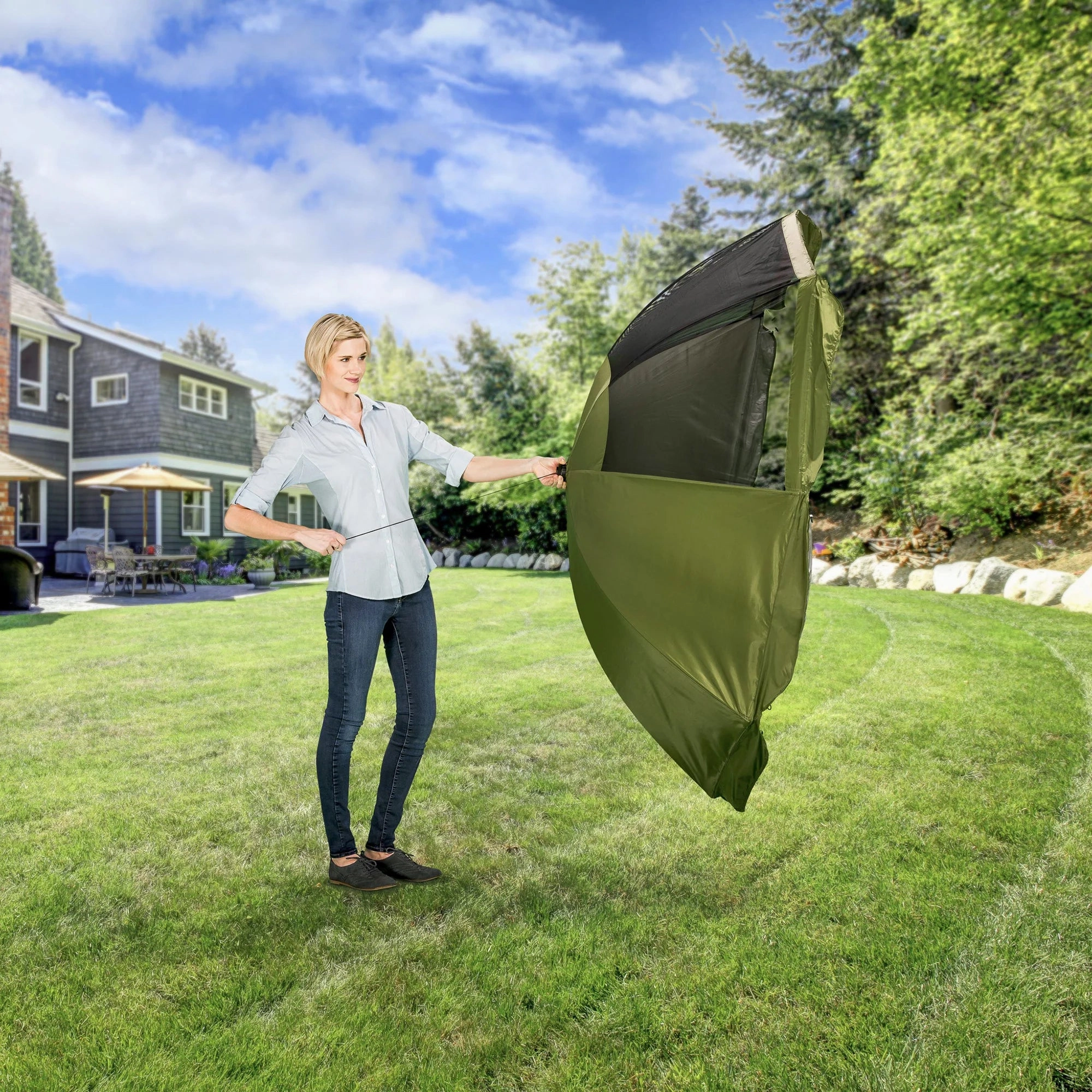 Portable Pet Pen with Canopy