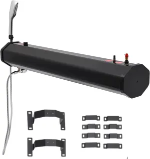Pressurized Water Tank for Camping Shower,Portable Camping Showerhead Handheld with Storage Bag, Roof Rack Shower for Hiking, Car wash, Pet Cleaning, Beach Vacations