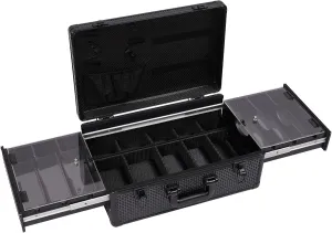 Professional Cosmetic Bag, Portable Barber/Make-up Tool Organizer Case, Clipper Suitcase for Travel Cosmetologist/Barber, Fashionable Barber Carry on Travel Case