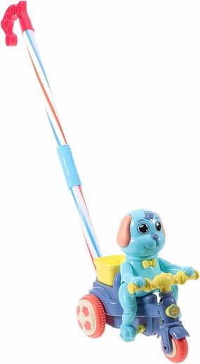 Push Walker for Boy Girl Early Learning Push with Dual Functionality Supports Walking Development for Boys and Puppy Design