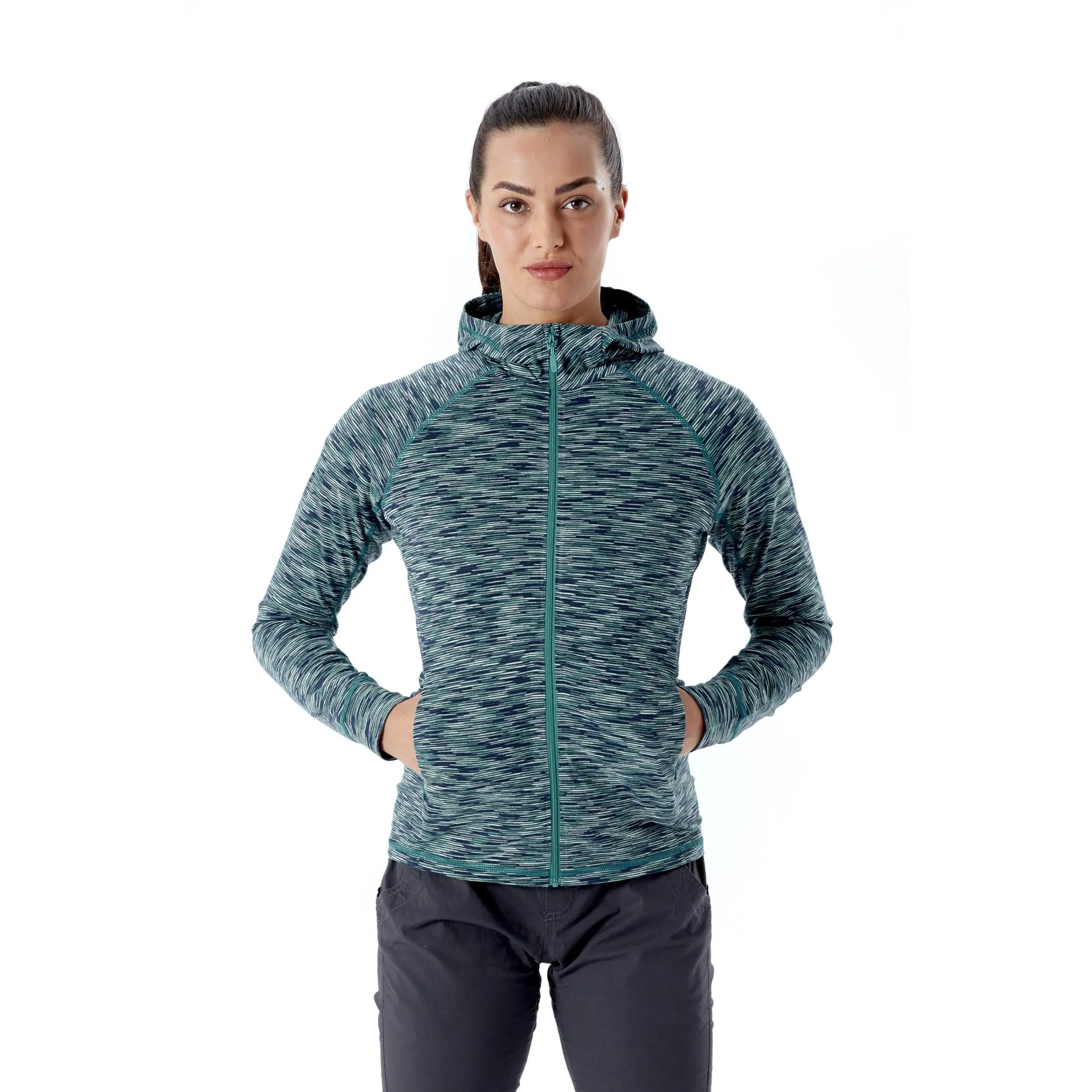 RAB Women's Maze Hoody Lightweight Breathable Hooded Coat for Hiking & Climbing