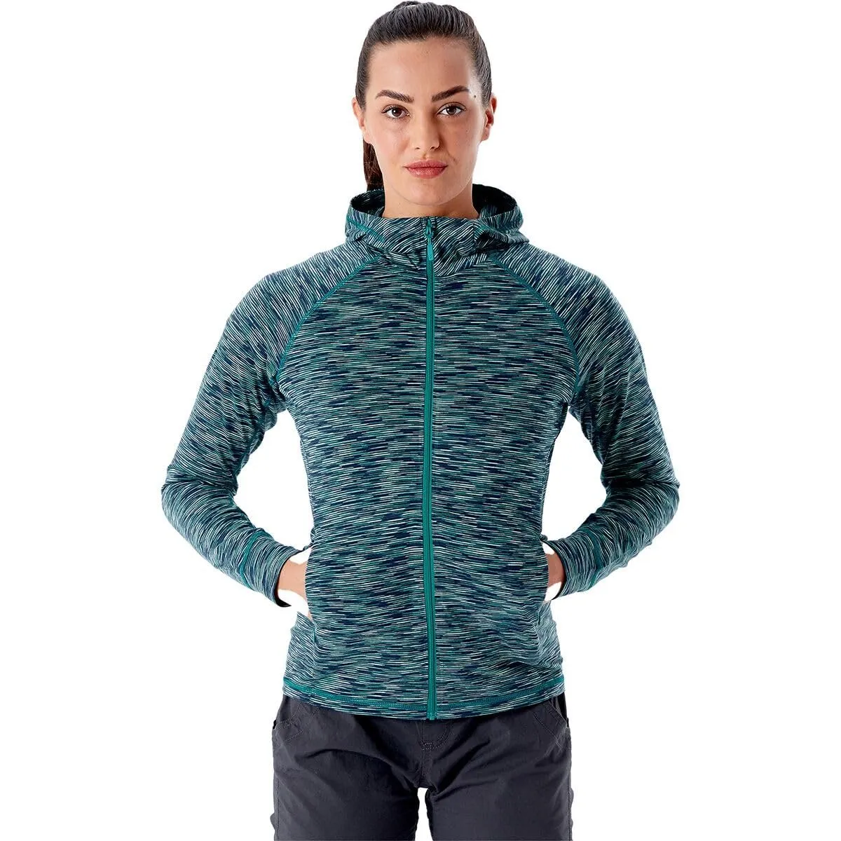 RAB Women's Maze Hoody Lightweight Breathable Hooded Coat for Hiking & Climbing