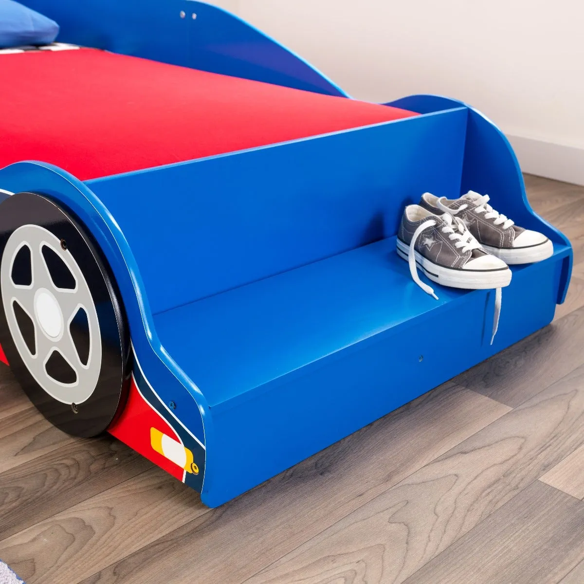 Racecar Toddler Bed
