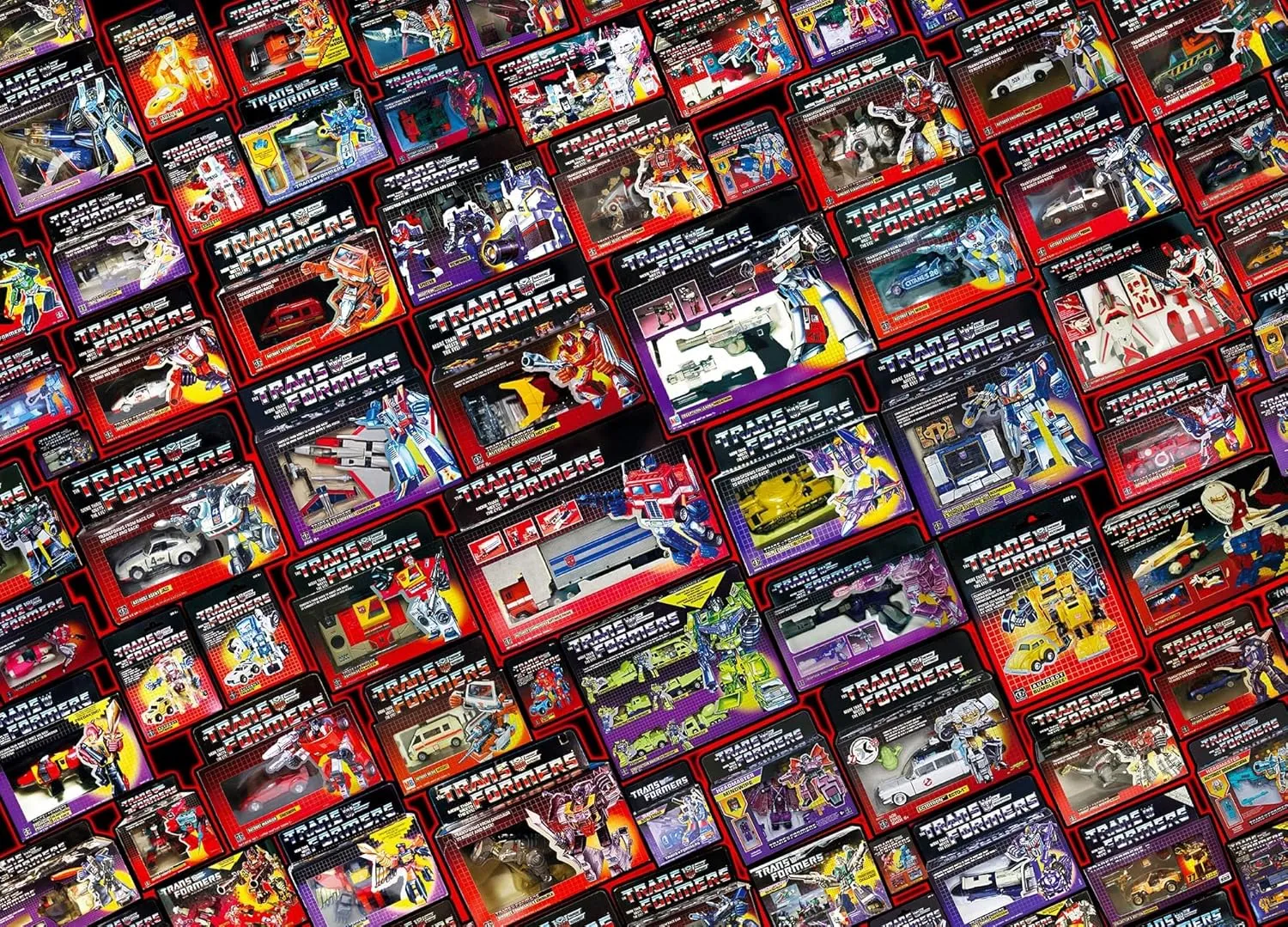 Radical Robots 1000-Piece Jigsaw Puzzle for Adults, Kids | Interactive Brain Teaser, Educational Toys & Games, Home Activities, Building Kit for Creative Play | Nostalgic '80s Gifts and Collectibles