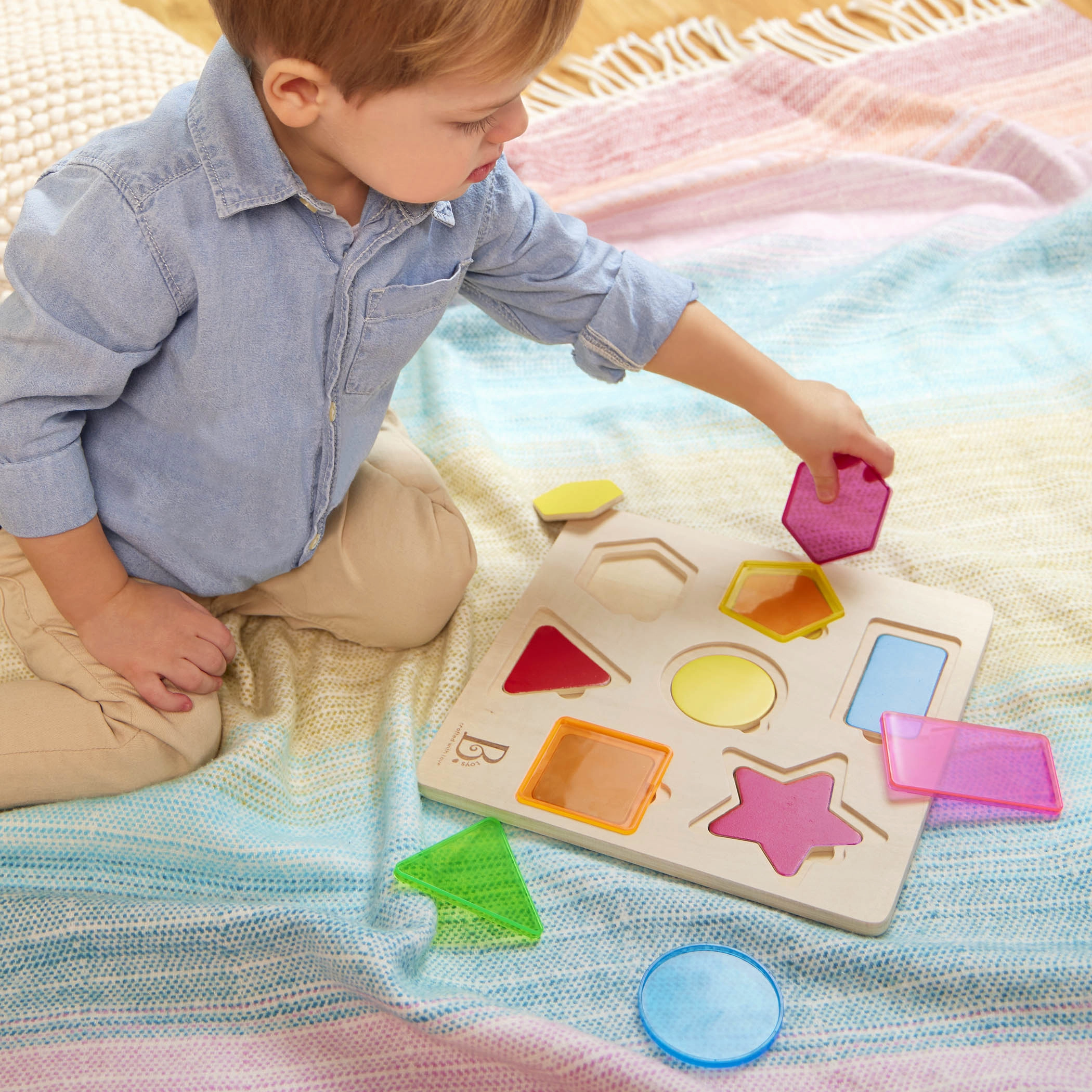 Rainbow Stack 'n' Sort