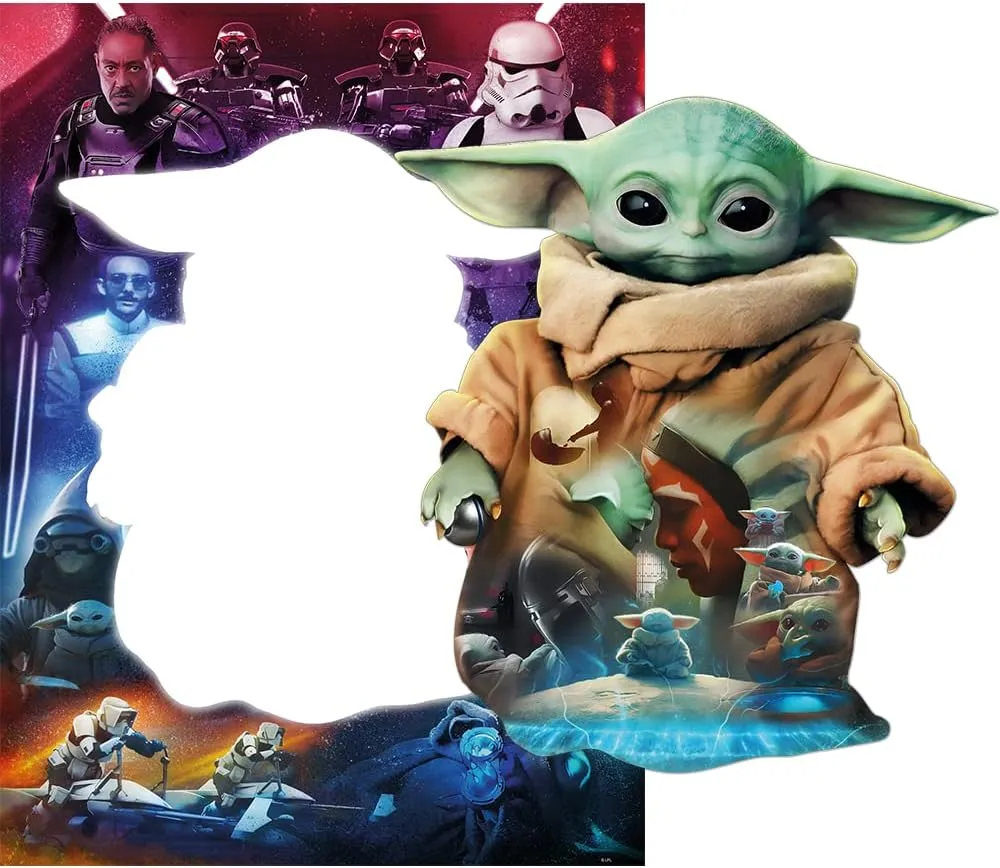 Ravensburger Star Wars The Mandalorian: Grogu's Journey 776 Piece Large Format Jigsaw Puzzle for Adults - 16916 - Every Piece is Unique, Softclick Technology Means Pieces Fit Together Perfectly