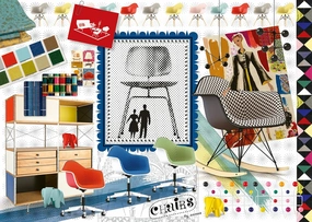 Ravensburger Eames Design Spectrum 1000 Piece Jigsaw Puzzle for Adults - 16900 - Every Piece is Unique, Softclick Technology Means Pieces Fit Together Perfectly