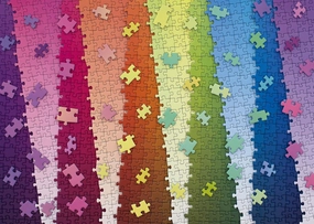Ravensburger Karen Puzzles – Colors on Colors 1000 Piece Jigsaw Puzzle | Vibrant Imagery | Perfect Interlocking Fit | Ideal for Adults and Kids | Made in Germany